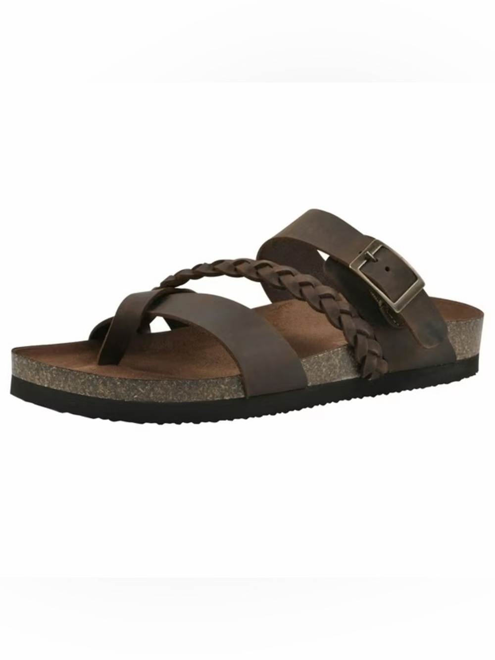 Mountain Sole Women's Leather Footbed Sandal